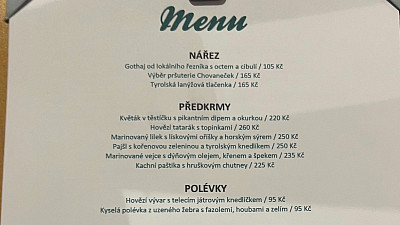 Zdejší nabídka potěší každého milovníka dobrého jídla. Zdroj: Vilém Besser, Toprecepty