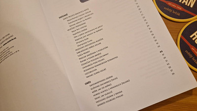 Část z obsahu Ozzákovy kuchařky Zdroj: Šárka Adámková