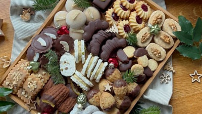 Cukroví od renomované cukrářky vypadá nádherně. Zdroj: se souhlasem Míši Landové