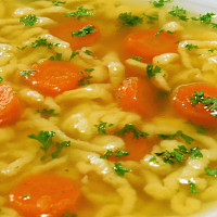 Polévka s kapáním Zdroj: Toprecepty