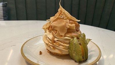 Větrník z Garden's Restaurant Zdroj: Zdroj: Kristina Šemberová, Toprecepty