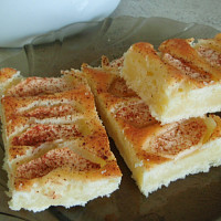 Tvarohový koláč s jablky Zdroj: Toprecepty