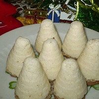 Kokosová vosí hnízda Zdroj: Toprecepty