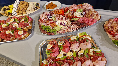 Jídlo na křtu kuchařky Prababičky pravnoučatům