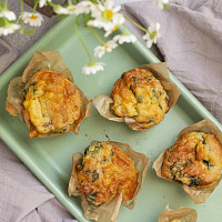 Velikonoční muffiny na slano Zdroj: Toprecepty