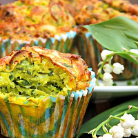 Hráškové muffiny Zdroj: Toprecepty