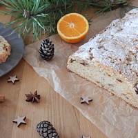 Vánoční tvarohová štola s vůní pomeranče Zdroj: Toprecepty