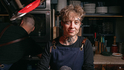 Ave zřejmě nečekala, že po vyhazovu ze soutěže přijde taková nabídka. Zdroj: se souhlasem Restaurace Stůl