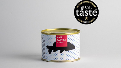 Kapří paštika. Zdroj: Se souhlasem Farmy Poříčí