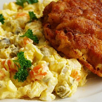 Bramborový salát Zdroj: Toprecepty