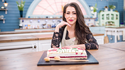 Roládu s květy pojala Eliška méně tradičně. Zdroj: se souhlasem České televize, Mikuláš Křepelka