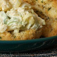 Vaječný salát s řapíkatým celerem Zdroj: Toprecepty