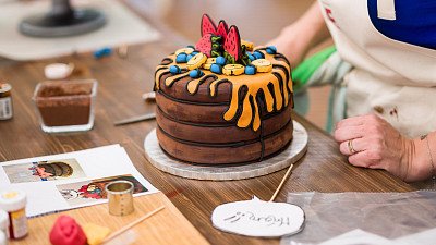 Cartoon cake dovedla Denisa k dokonalosti. Zdroj: se souhlasem České televize, Mikuláš Křepelka