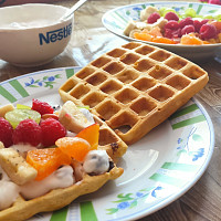 Báječné vafle k snídani Zdroj: Toprecepty