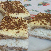 Kokosový kremeš Zdroj: Toprecepty