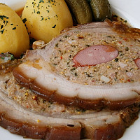 Plněný bůček Zdroj: Toprecepty