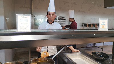 Bambalouni se podávají čerstvě osmažené. Zdroj: Hana Malénková, Toprecepty