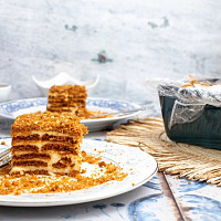 Bleskový sušenkový řez Zdroj: Toprecepty