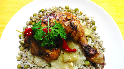 Šoulet s kuřecím stehnem Zdroj: Toprecepty