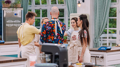 Pokřik na začátku nesměl chybět. Zdroj: se souhlasem České televize, Marie Anna Baráková