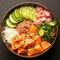 Poke bowl Zdroj: Freepik