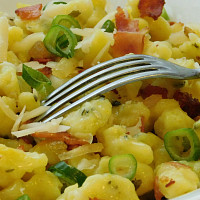 Halušky s osmaženou cibulkou Zdroj: Toprecepty