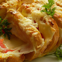 Zapečené pečivo Zdroj: Toprecepty