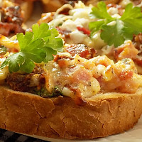 Zapečené chlebíčky Zdroj: Toprecepty