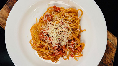 Špagety Matěje Rupperta Zdroj: Světženy.cz/Markéta Behinová