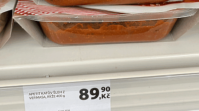 V Tescu zaplatíte za kaťák s rýží 89,90 Kč. Zdroj: Vilém Besser, Toprecepty