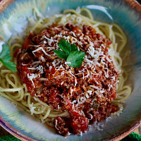 Těstoviny s boloňskou omáčkou Zdroj: Toprecepty