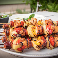 Kuřecí špízy Zdroj: Toprecepty