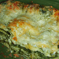 Lasagne se špenátem Zdroj: Toprecepty