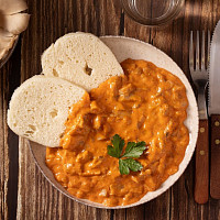 Guláš s hlívou ústřičnou Zdroj: Toprecepty