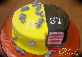 Dvojdort pro vnuka a dědu