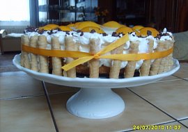 meruňkový dort pro vnučku