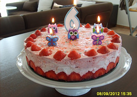 veselý dortík pro Kristýnku