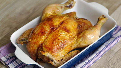 Pečené kuře podle Míši Kuličky Zdroj: Toprecepty