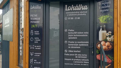 Návodné informace o samoobslužném nákupu v Lokálce Zdroj: Martina Pilzová