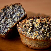 Zdravé a vláčné makové muffiny