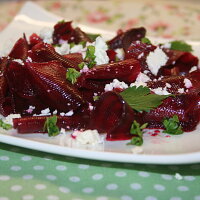 Carpaccio z červené řepy