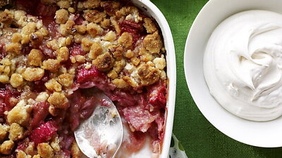 Crumble z reveně Zdroj: Zdroj: Toprecepty