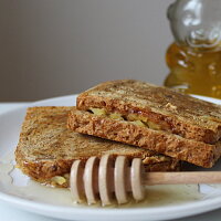 Jablečné toasty s medem
