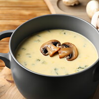 Krémová žampionová polévka