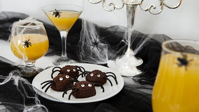 Sladcí pavoučci na Halloween Zdroj: Magnific