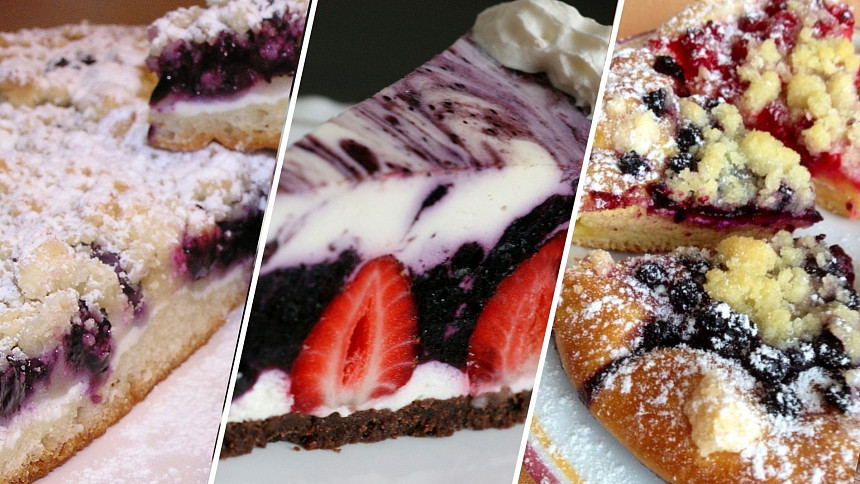 7 receptů na moučníky s borůvkami: Ochutnejte ty nejlepší koláče a kynuté knedlíky