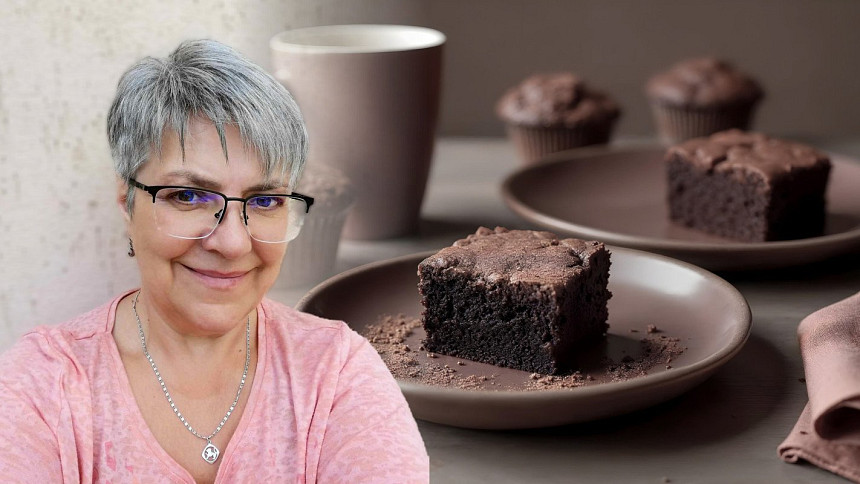 Brownies: Čím více je tento zákusek, plný kakaa a čokolády, hořký, tím je lepší