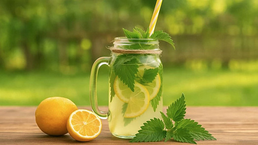 Šumivá kopřivová limonáda: Dokonalé jarní osvěžení máte na dosah ruky, vyzkoušíte?