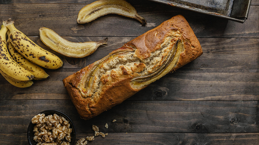 Banana bread: Vláčný banánový chlebík nadchne sladkostí bez potřeby cukru