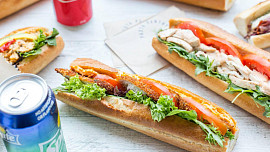 Doma plněná bageta: Vychutnejte si výtečnou svačinu i plnohodnotný pokrm